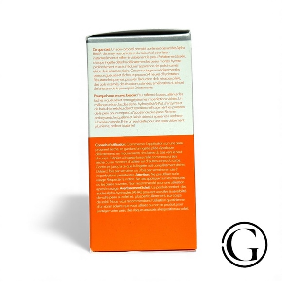 Dr Dennis Gross Alpha Beta Exfoliating Body Treatment 8 Textured Towels NIB - Picture 4 of 5